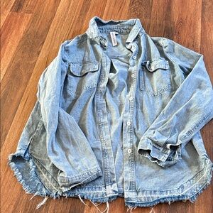 Women's Blue Denim Jean Jacket